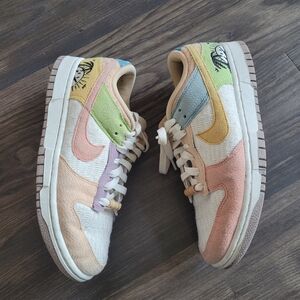 Nike Dunk Low Sun Club DQ0265-100 Size 7.5 Women Retro Sneakers Shoe